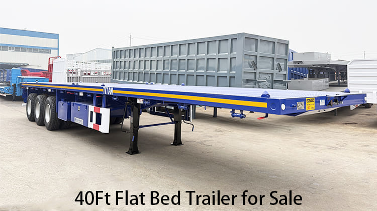 40Ft Flat Bed Trailer for Sale Near Me in Philippines, Batangas