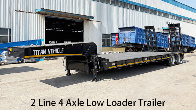 2 Line 4 Axle Low Loader Trailer for Sale in Philippines, Davao