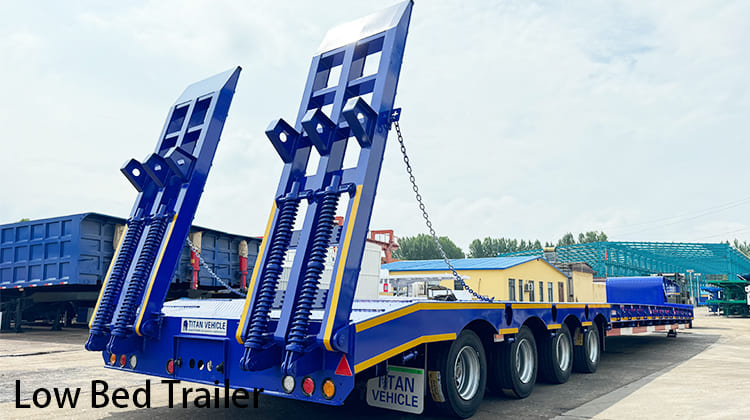 4 Axle Low Low Bed Trailer for Sale in Philippines, General Santos