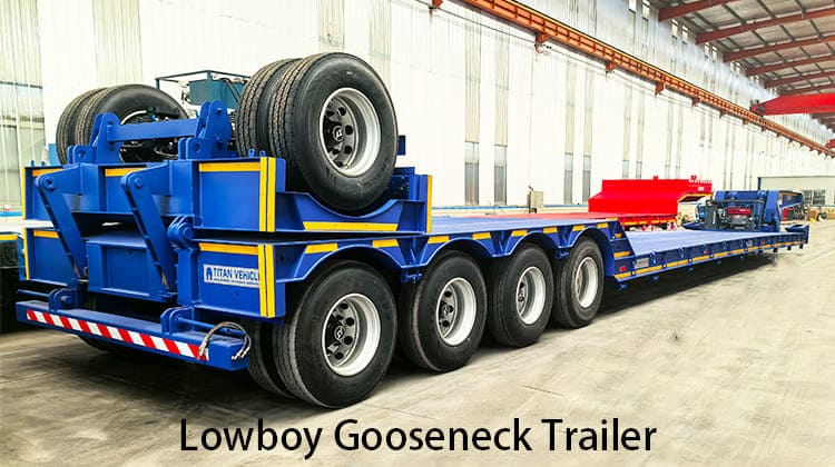 80 Ton Lowboy Gooseneck Trailer for Sale in Philippines, Cagayan De Oro
