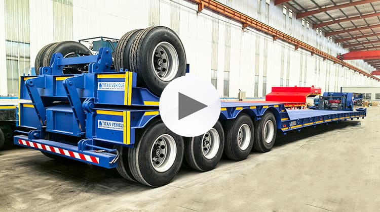 80 Ton Lowboy Gooseneck Trailer for Sale in Philippines, Cagayan De Oro