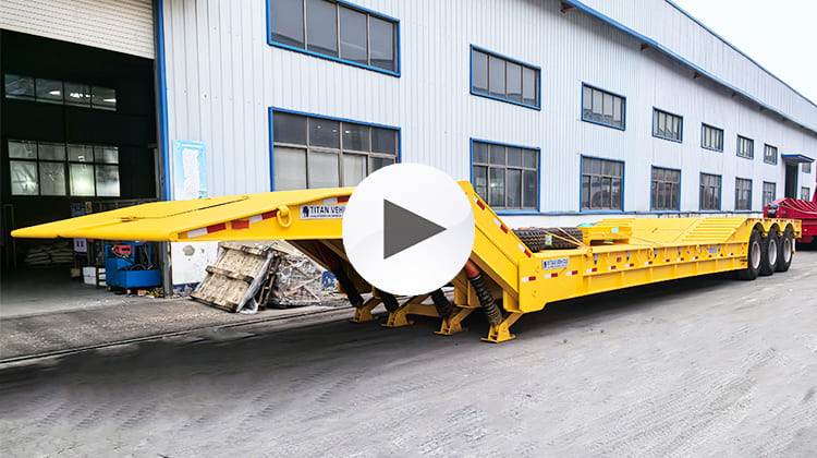 80 Ton Folding Gooseneck Trailer for Sale in Philippines, Manila