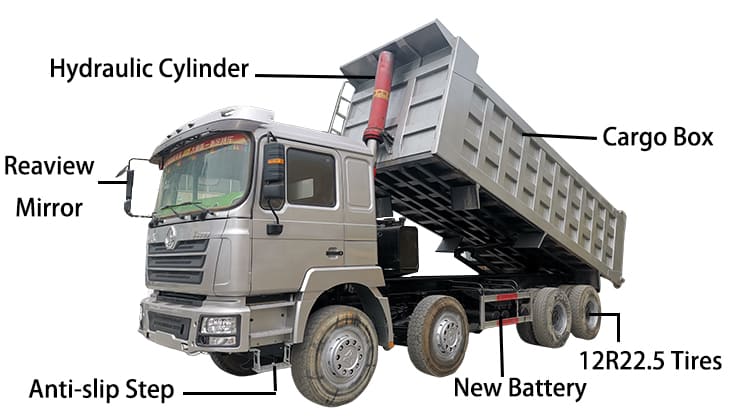 Used Shacman F3000 Dump Truck EURO 4 for Sale in Philippines, Batangas