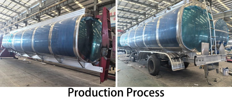 Tri Axle Aluminum Semi Tanker Trailer Manufacturers for Sale in Philippines, Manila