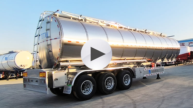Tri Axle Aluminum Semi Tanker Trailer Manufacturers for Sale in Philippines, Manila