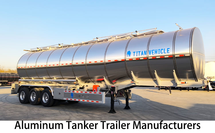 Tri Axle Aluminum Semi Tanker Trailer Manufacturers for Sale in Philippines, Manila