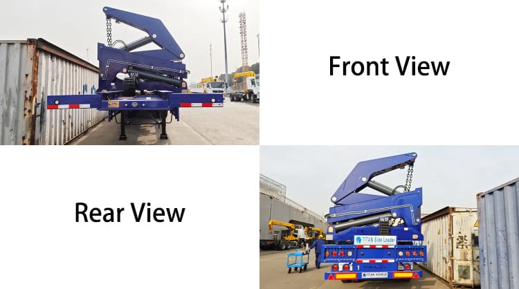 40 Ton Container Side Loader Trailer Price for Sale in Philippines, Batangas