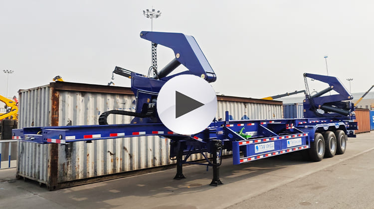 40 Ton Container Side Loader Trailer Price for Sale in Philippines, Batangas
