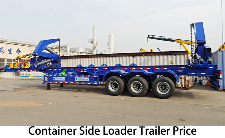 40 Ton Container Side Loader Trailer Price for Sale in Philippines, Batangas