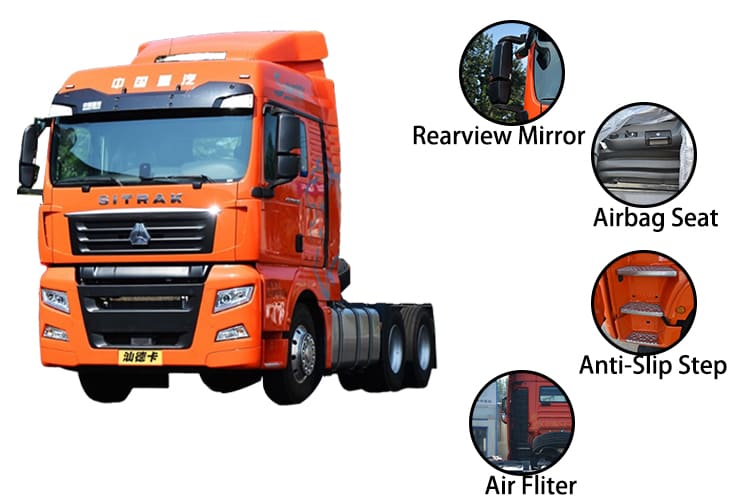 Used Sitrak G7 Tractor Truck | Sitrak Trucks Price for Sale in Philippines, Davao 