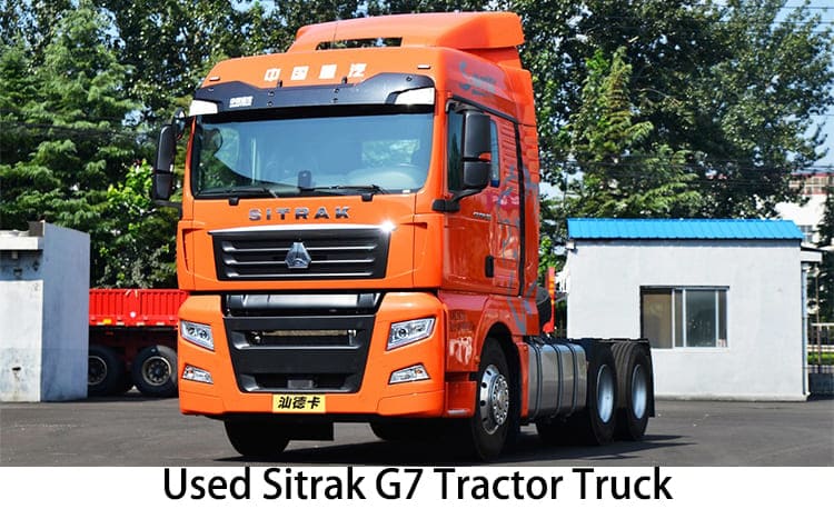 Used Sitrak G7 Tractor Truck | Sitrak Trucks Price for Sale in Philippines, Davao 