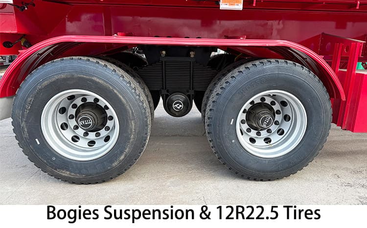 2 Axle 35 CBM Semi Tipper Trailer Price for Sale in Philippines, General Santos