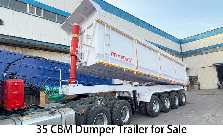 35 CBM Hydraulic Dump Truck Trailer | Dumper Trailer for Sale in Philippines, Mati