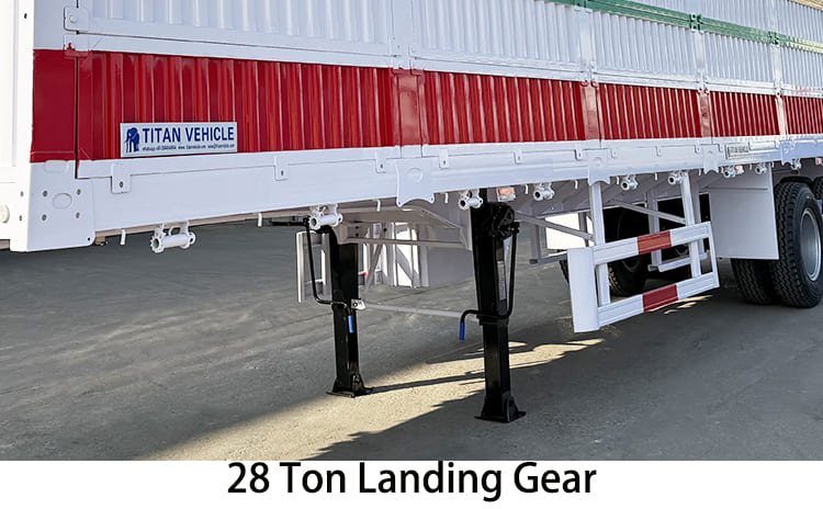 2 Axle Stake Semi Trailer | Fence Cargo Trailer for Sale in Philippines, Naga