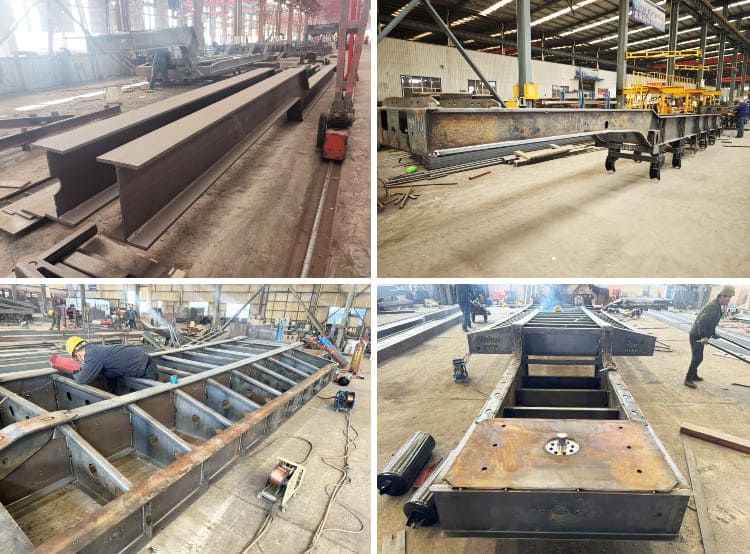 New 80 Tons Low Low Bed Trailer Price for Sale Philippines