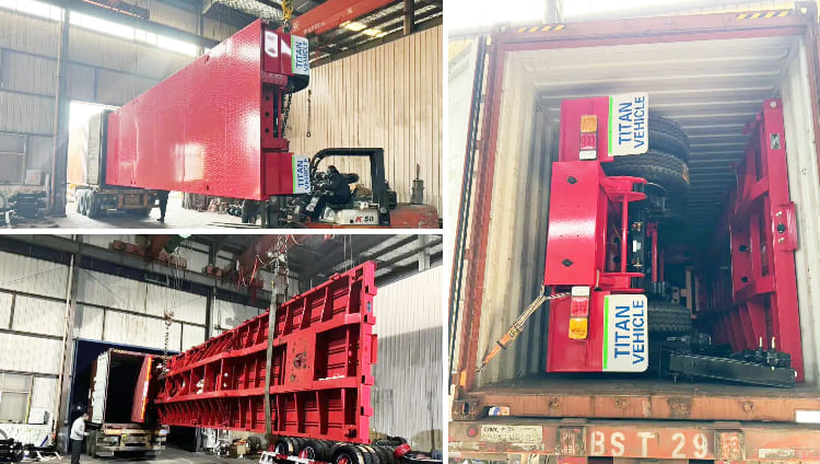 3 Axle 40 Ft Flat Bed Semi Trailer for Sale Price in Philippines