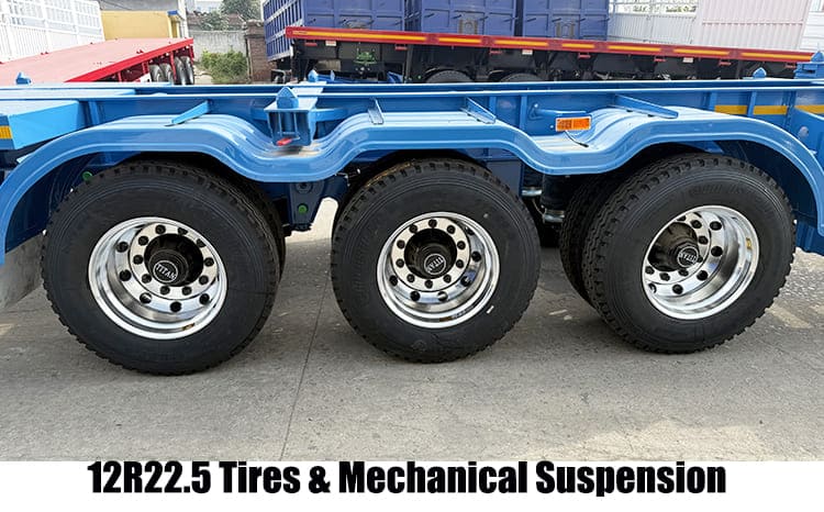 New Tri Axle Gooseneck Skeletal Trailers for Sale in Philippines Manila