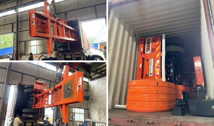 20 Ft Shipping Container Chassis Trailer for Sale in Philippines Cebu