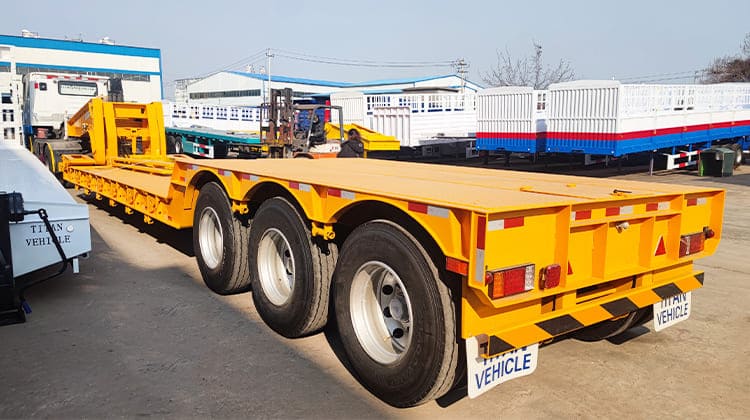 Tri Axle Lowboy Removable Gooseneck Trailer RGN for Sale in Philippines Cebu