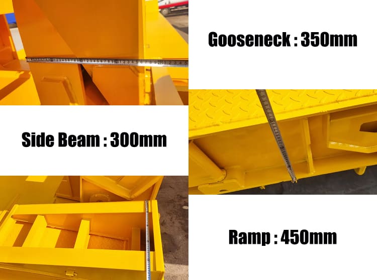 Tri Axle Lowboy Removable Gooseneck Trailer RGN for Sale in Philippines Cebu