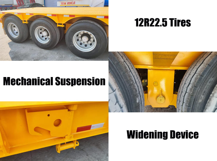 Tri Axle Lowboy Removable Gooseneck Trailer RGN for Sale in Philippines Cebu
