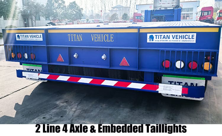 2 Line 4 Axle Hydraulic Detachable Gooseneck Lowboy Trailers | Detach Gooseneck Trailer for Sale in Philippines 