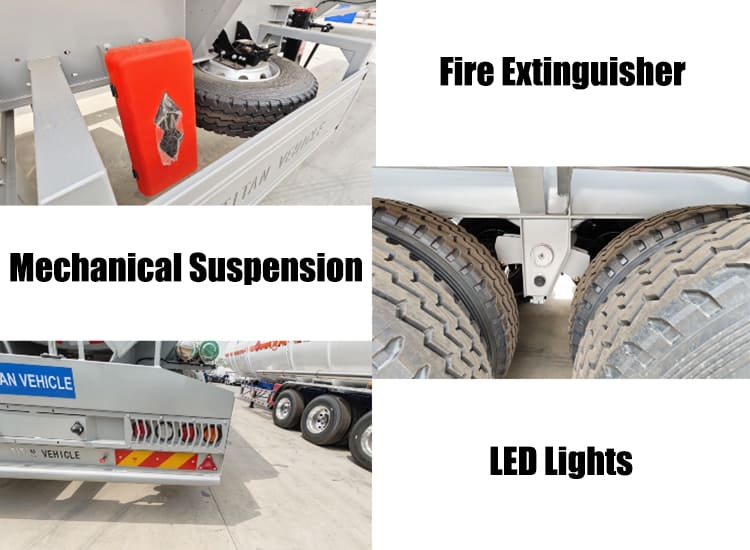42000 Liters Palm Oil Tanker Trailer Manufacturers in Philippines