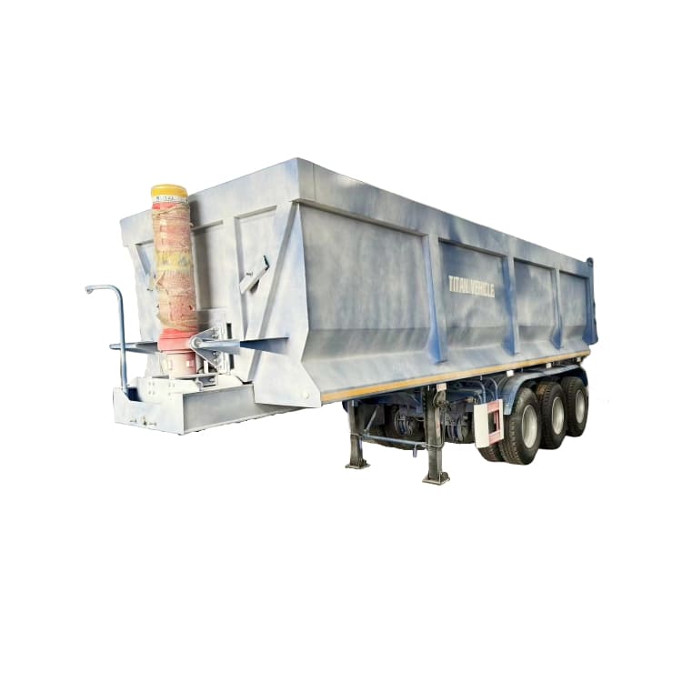 3 Axles 60 Ton Semi Tipper Trailer