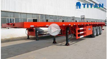 Different type of flatbed trailer
